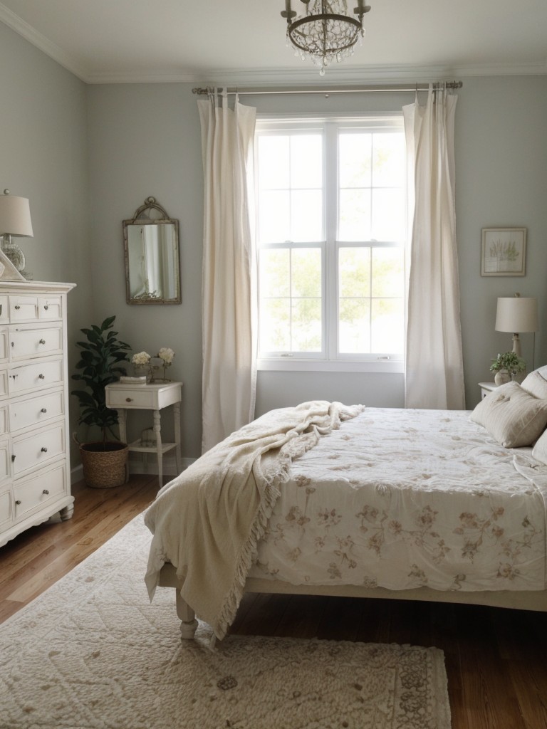 Cozy Your Apartment with Luxurious Shabby Chic Bedroom Accents