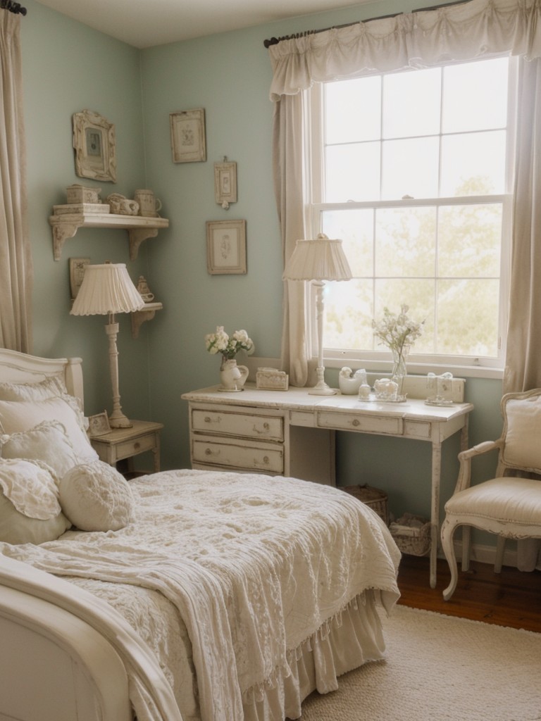 Cute vintage touches for your bedroom decor