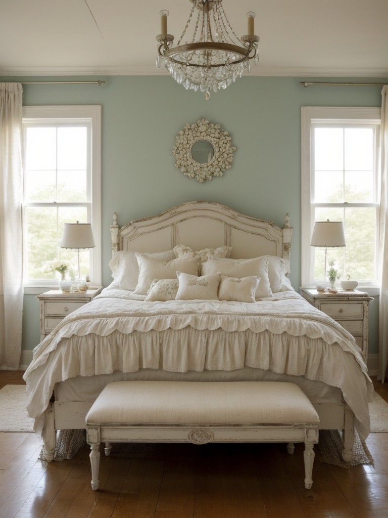 Vintage-inspired apartment design ideas for a charming bedroom