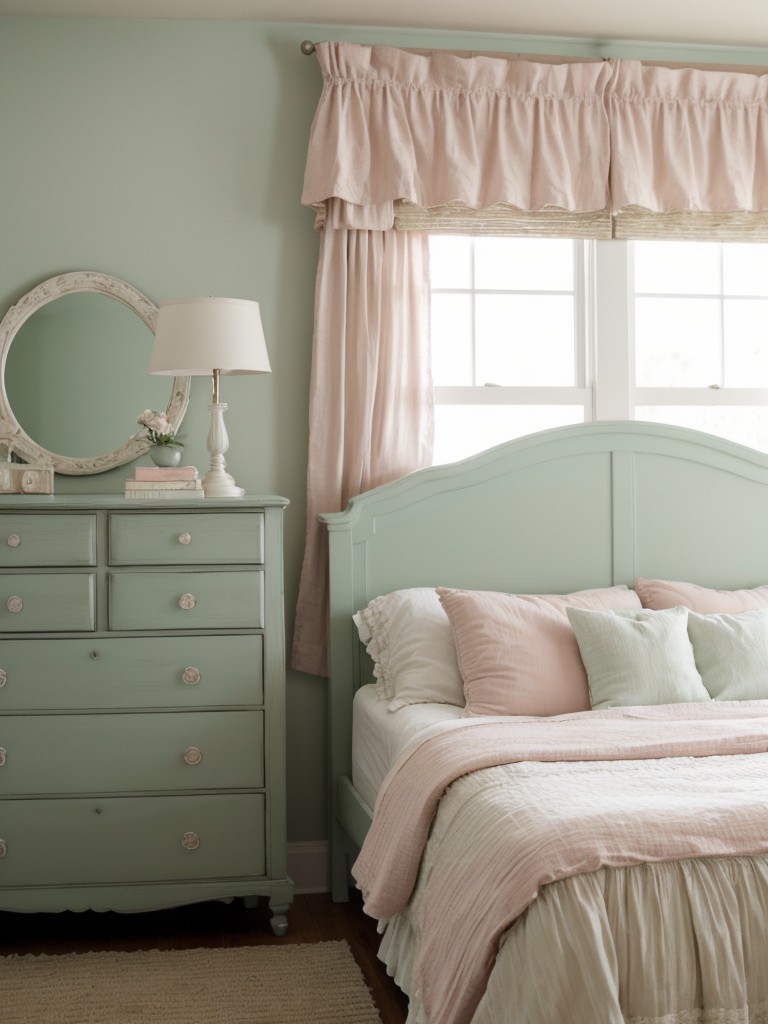 Cozy Apartment Vibes: Shabby Chic Bedroom Bliss!