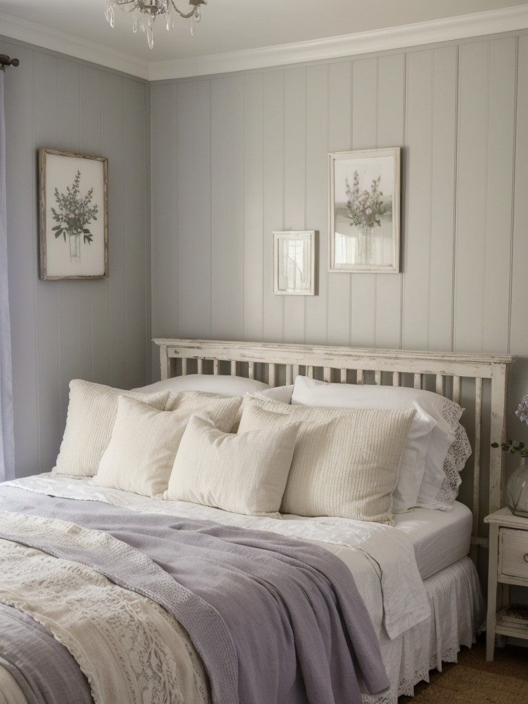 Create a Cozy Shabby Chic Bedroom with Soothing Scents