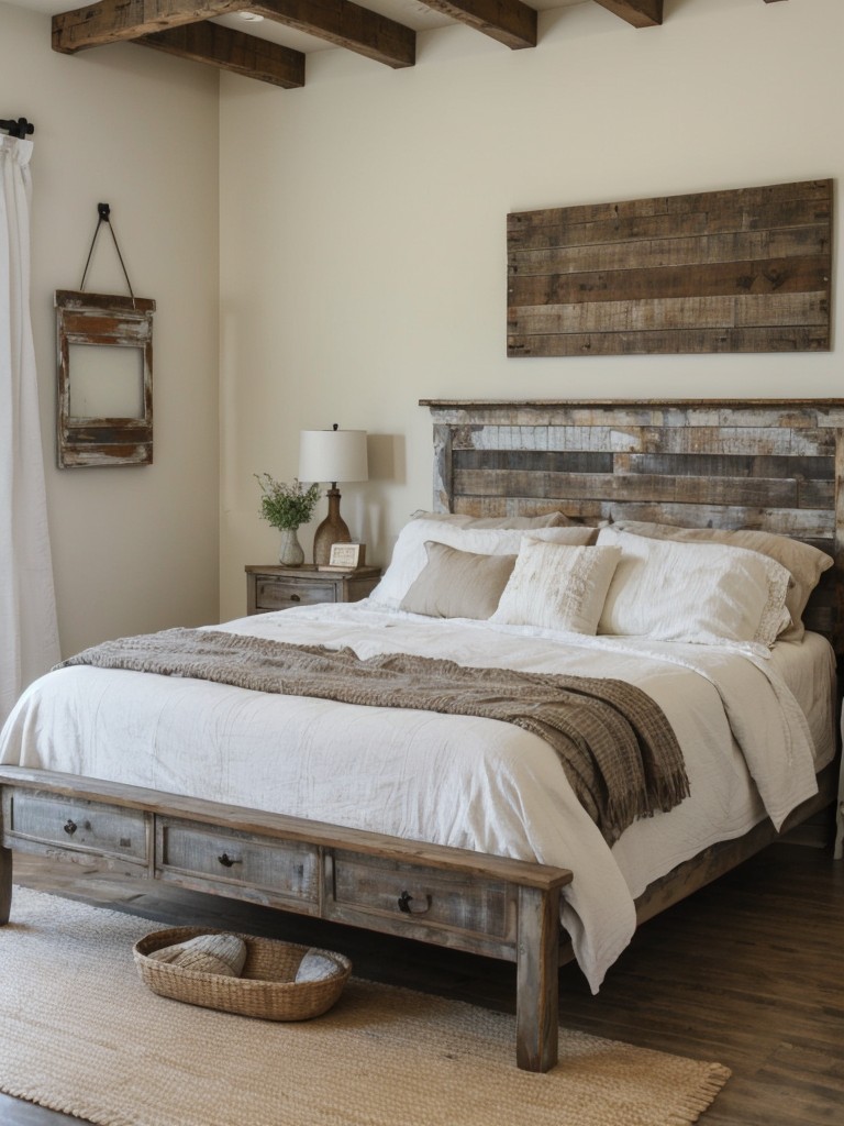 Rustic Chic Apartment Vibes: Shabby Chic Bedroom Decor Tips!