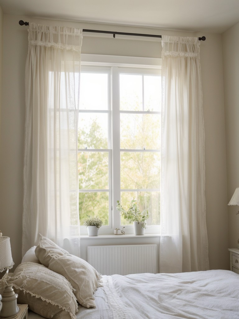 Create a Chic Retreat with Sheer Curtains for your Apartment!