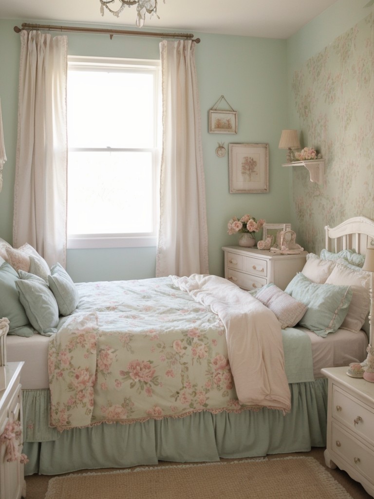 Whimsical and Romantic: Shabby Chic Bedroom Decor Ideas!