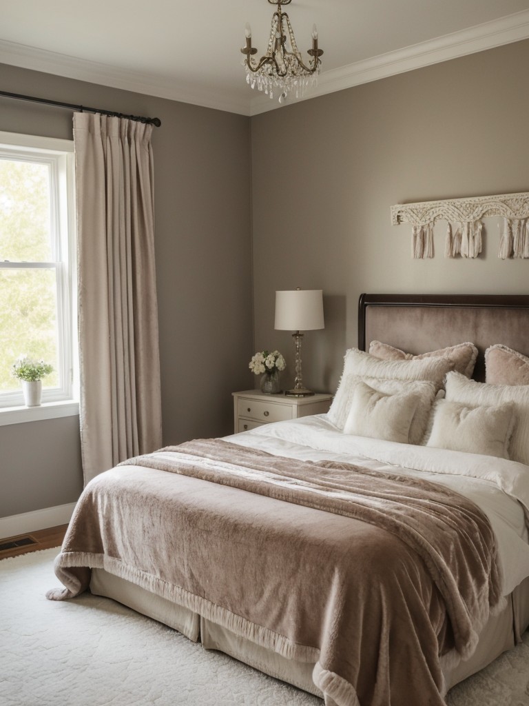 Cozy up your apartment with chic bedroom colors!