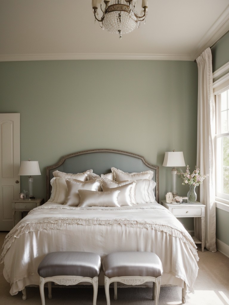 Create a Relaxing Shabby Chic Vibe in Your Bedroom with Dreamy Bedding