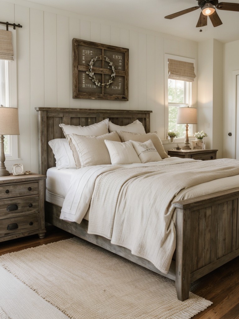 Rustic Meets Modern: Apartment Bedroom Inspiration