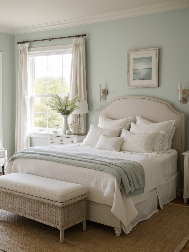 Coastal Elegance: Create a Luxurious Hamptons Bedroom.