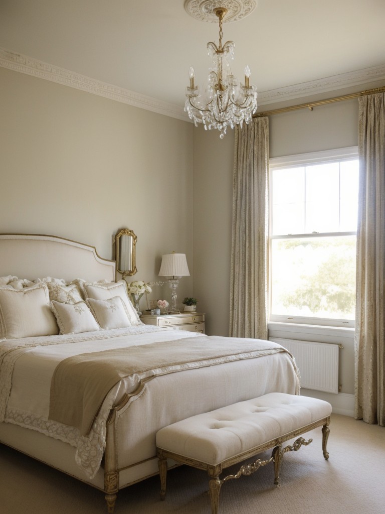 Vintage Hollywood Glam: Transform Your Bedroom with Shabby Chic Charm!