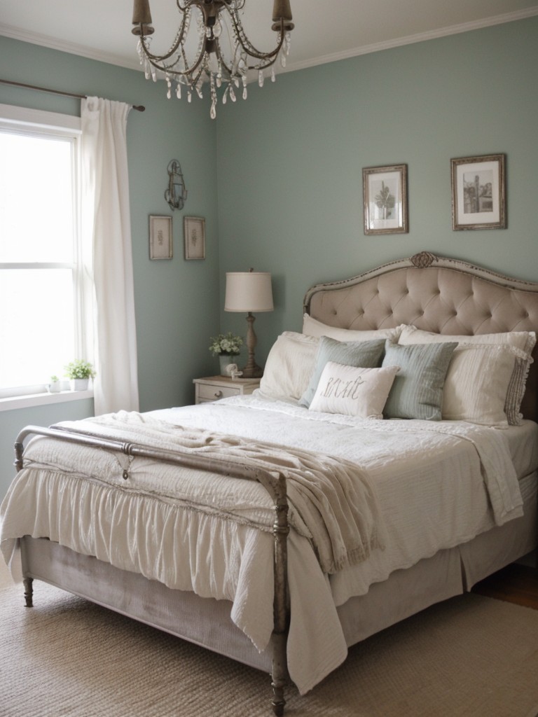 Affordable Shabby Chic Apartment: Vintage-Inspired Headboard Ideas