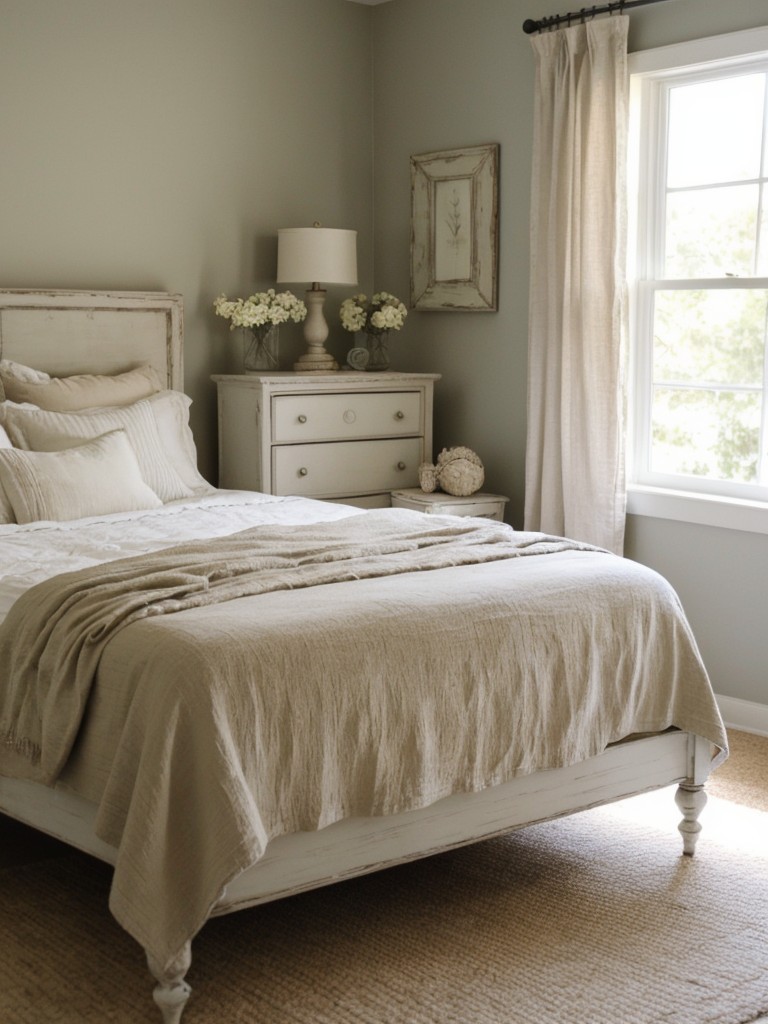 Serene Retreat: Shabby Chic Bedroom Decor Ideas