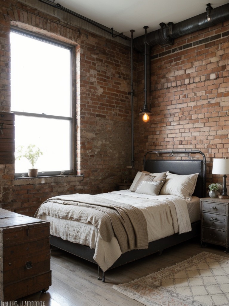 Rustic Charm: Transform Your Apartment with Chic Industrial Decor!