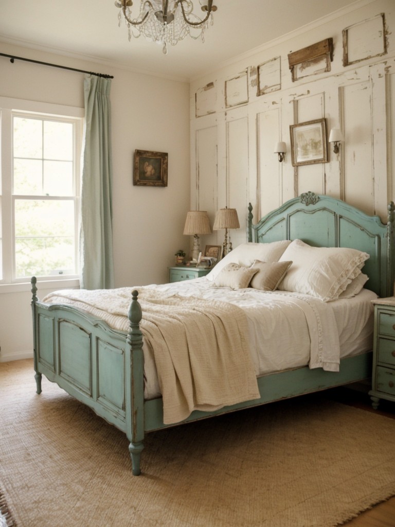 Apartment Bliss: Vintage-Inspired Chic Bedroom Ideas