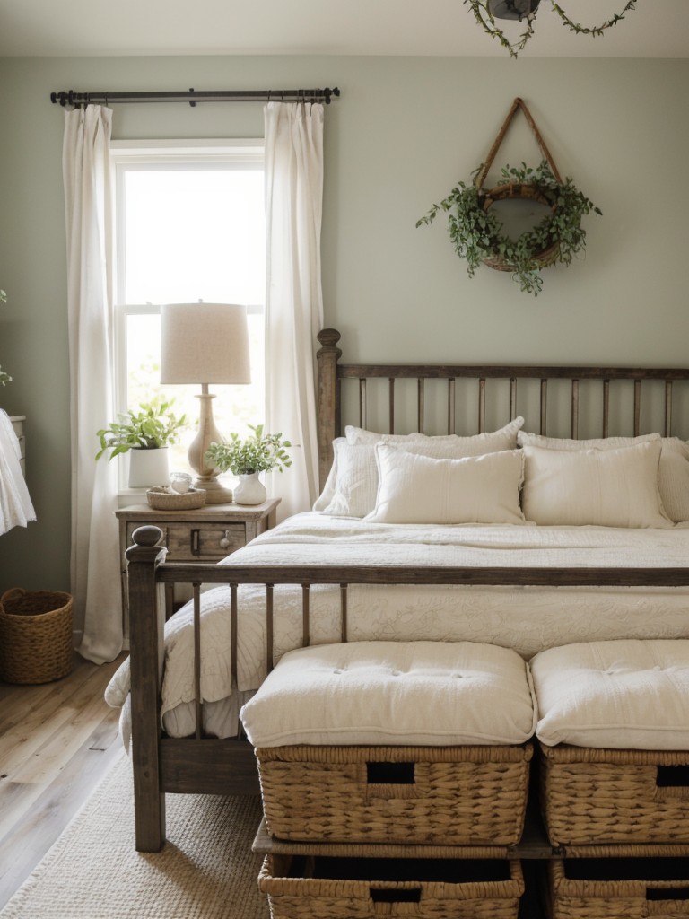 Rustic Rejuvenation: Upgrade Your Bedroom with Shabby Chic Vibes!