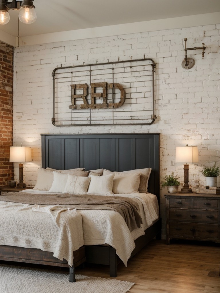 Industrial Chic: Transform Your Bedroom with Rustic Flair