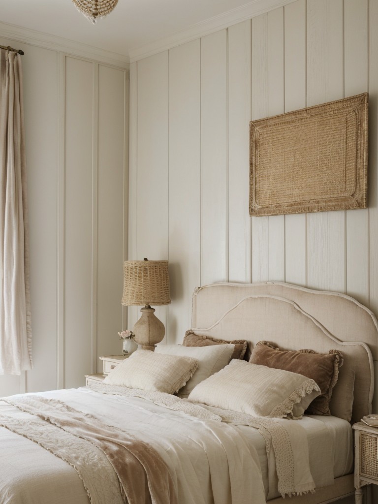 Cozy & Chic Apartment Bedroom: Play with Textures for Ultimate Comfort!