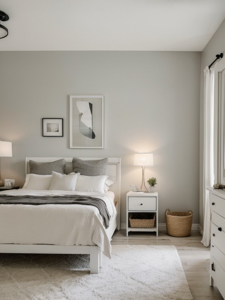 Contemporary Apartment Bedroom: Clean & Chic Ideas