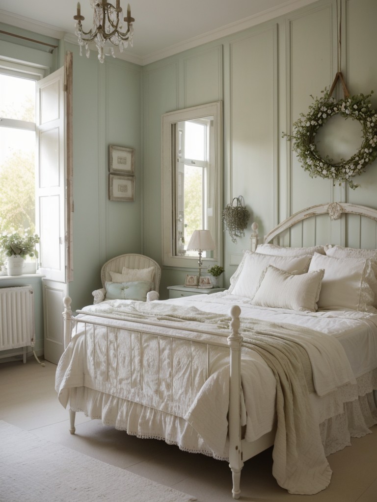 Freshen Up Your Apartment with Garden-Inspired Shabby Chic Decor