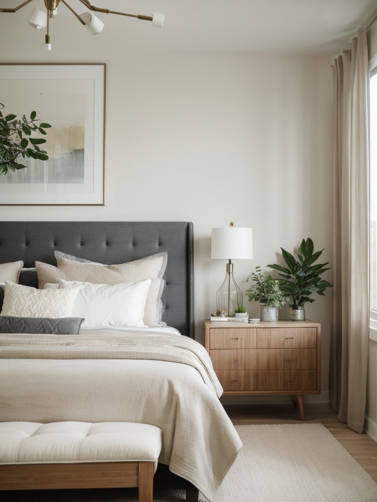 Stylish Apartment Bedrooms: Combine Comfort & Nature with Modern Decor