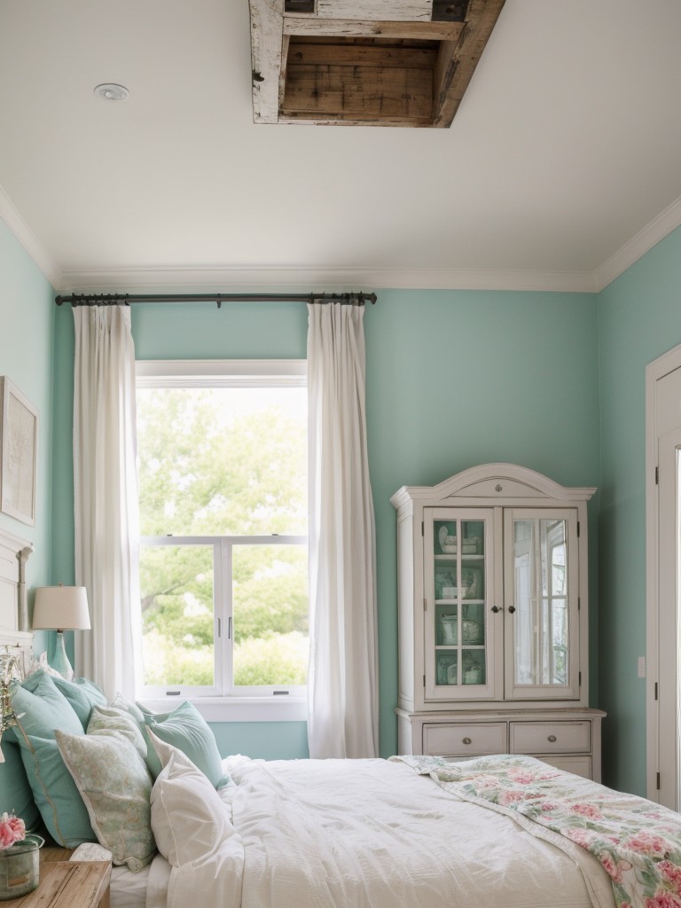 Transform Your Apartment Into a Serene Oasis: Shabby Chic Bedroom Inspiration!