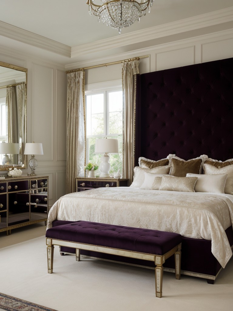 Luxury and Drama: Shabby Chic Bedroom Inspiration