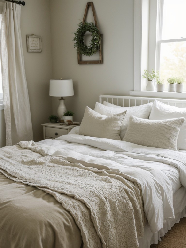 Cozy Apartment Vibes: Shabby Chic Bedroom Inspiration!