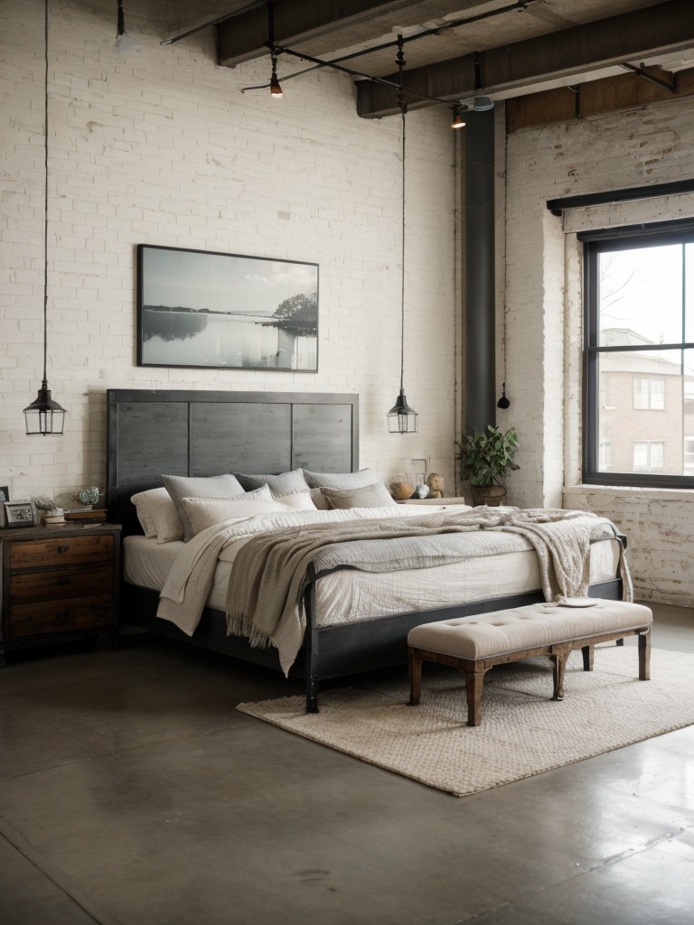 Urban Oasis: Industrial Chic Apartment Vibes