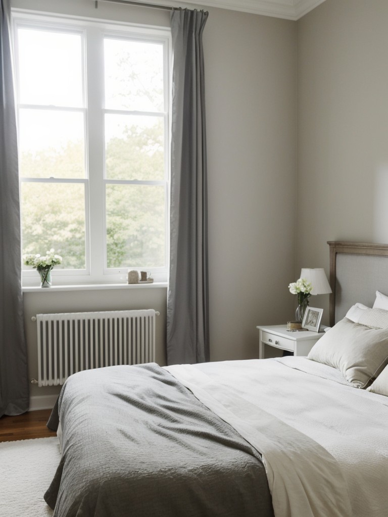 Minimalist Vibes: Transform Your Apartment into a Serene Victorian Bedroom.