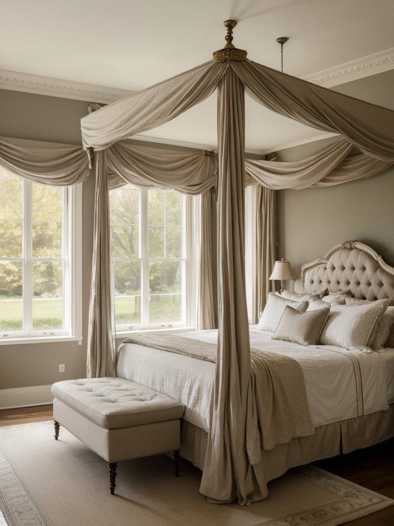 Romantic Victorian Retreat with Canopy Bed: Timeless Inspiration!