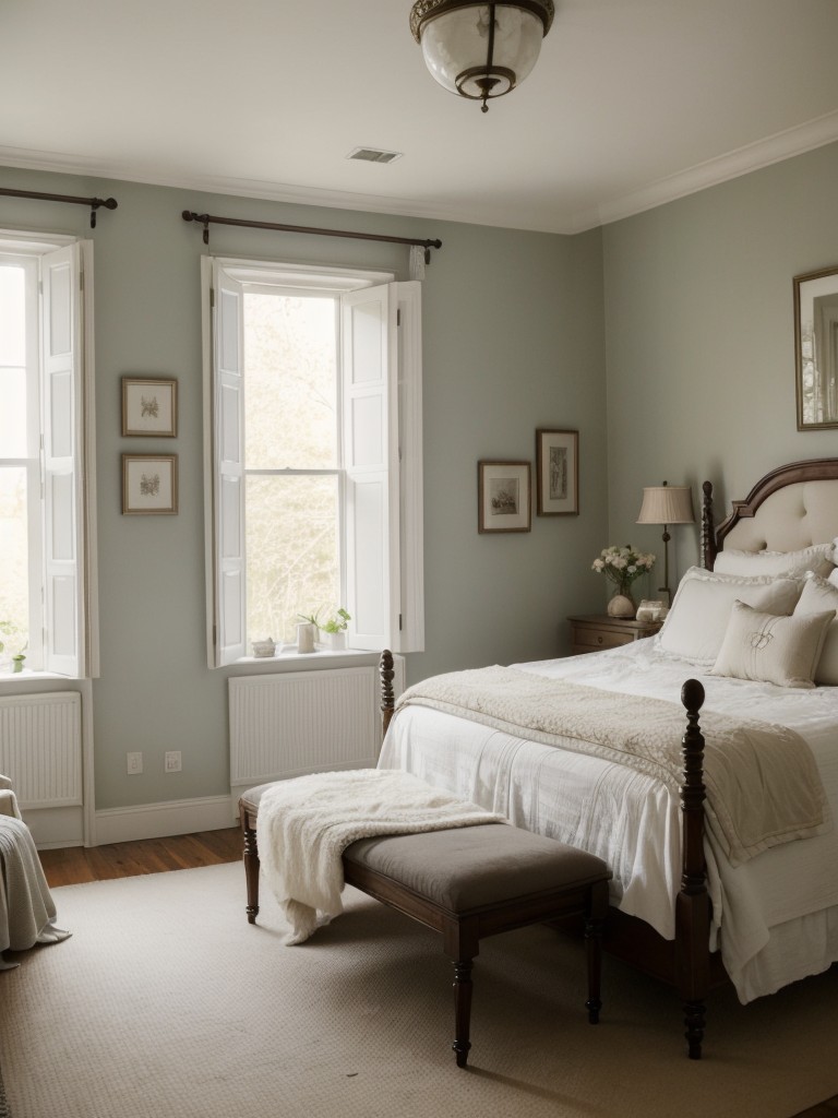 Victorian-Inspired Bedroom Bliss: Cozy and Inviting Apartment Upgrade!