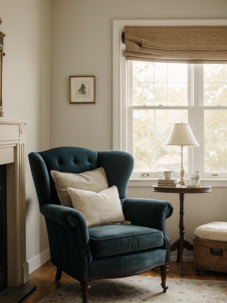 Victorian Bedroom Bliss: Create an Elegant Reading Nook in Your Apartment