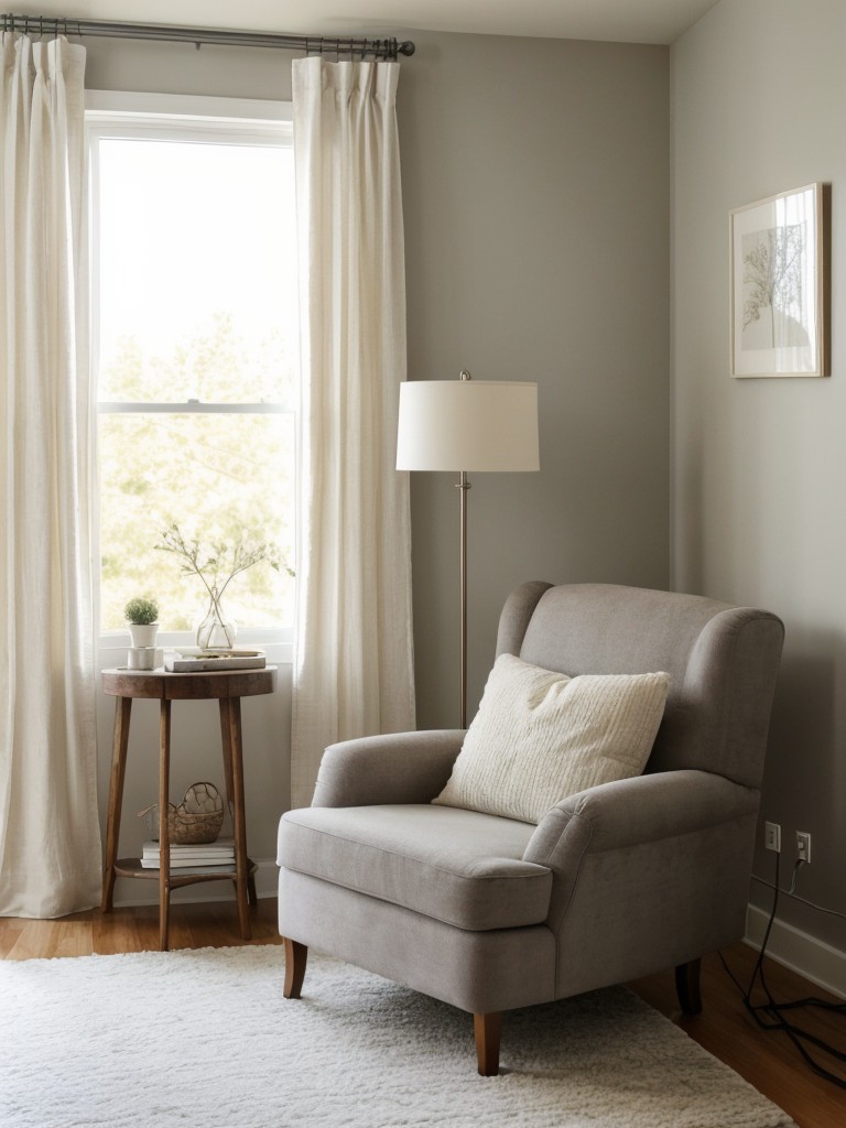 Cozy and Inviting Bedroom Inspiration with Plush Rug and Reading Nook