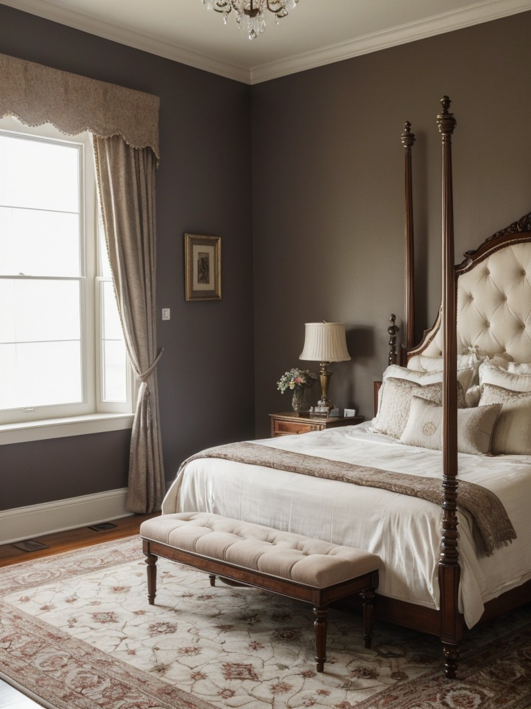 Create Cozy Victorian Vibes with a Luxe Bedroom Rug!