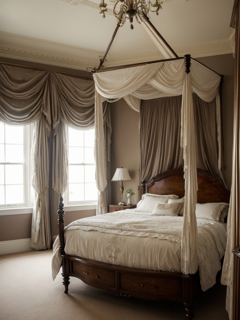 Create a Luxe Victorian Bedroom with a Canopy Bed