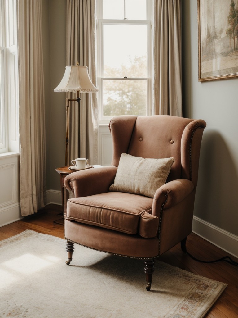 Create a Cozy Victorian Bedroom with a Luxe Reading Nook!