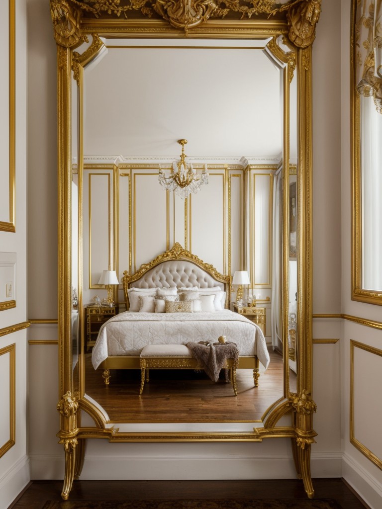 Create a Luxurious Victorian Bedroom: Gilding, Crystals, and Intricate Mirrors!