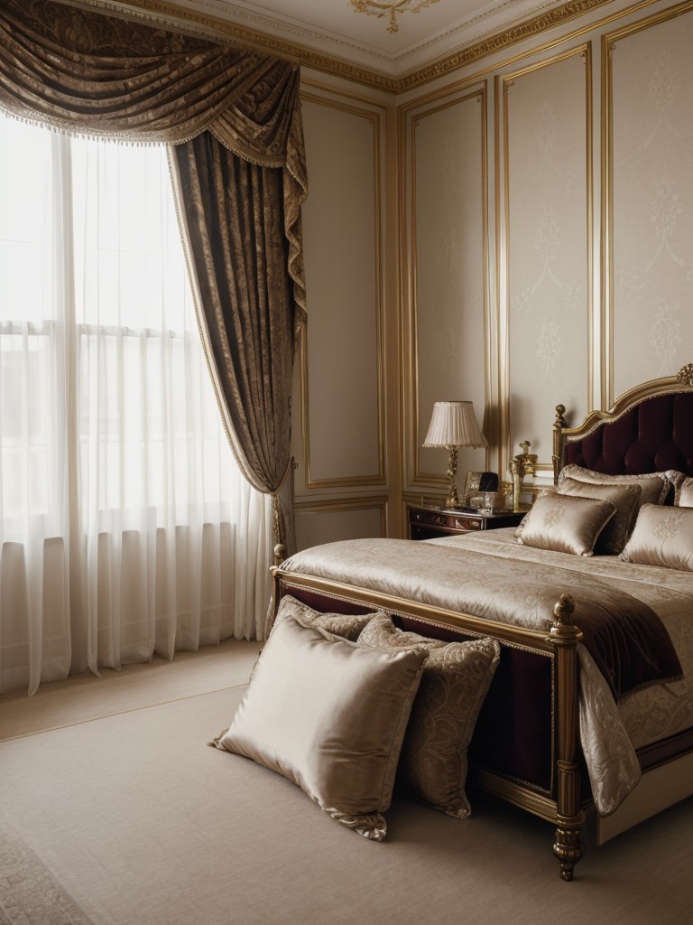 Luxe Victorian Bedroom: Elevate Your Space with Opulent Fabrics!