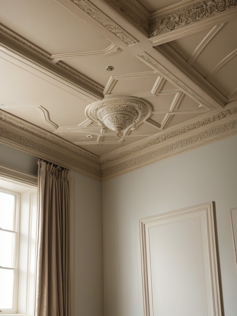 Create a Victorian-inspired bedroom with stunning molding and trimwork