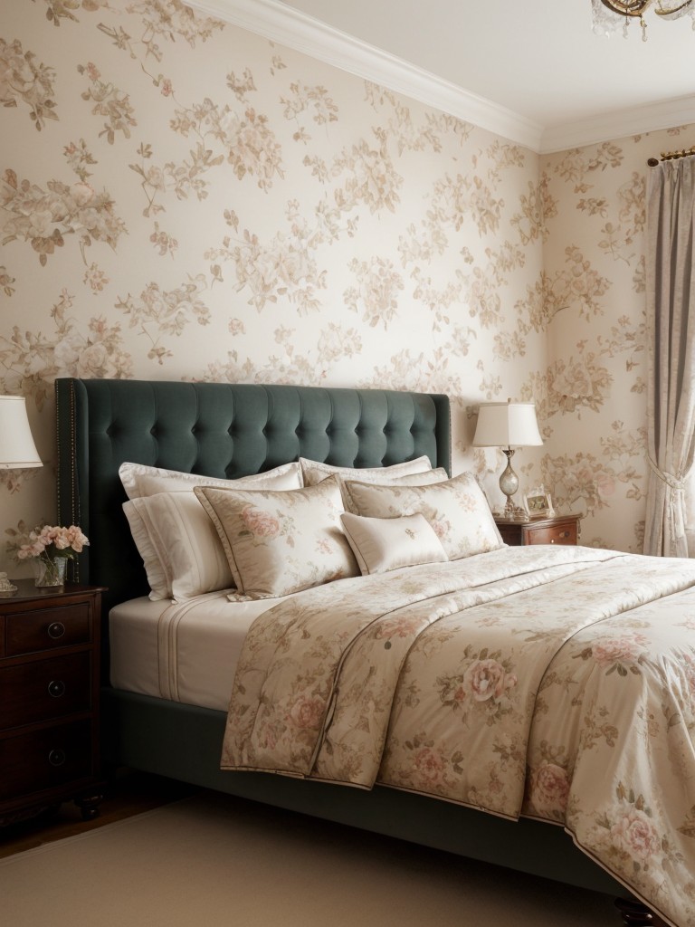 Victorian-Inspired Bedroom: Luxe & Feminine Apartment Decor