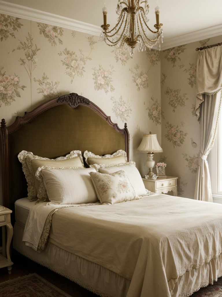 Vintage Glamour for a Charming Bedroom Vibe