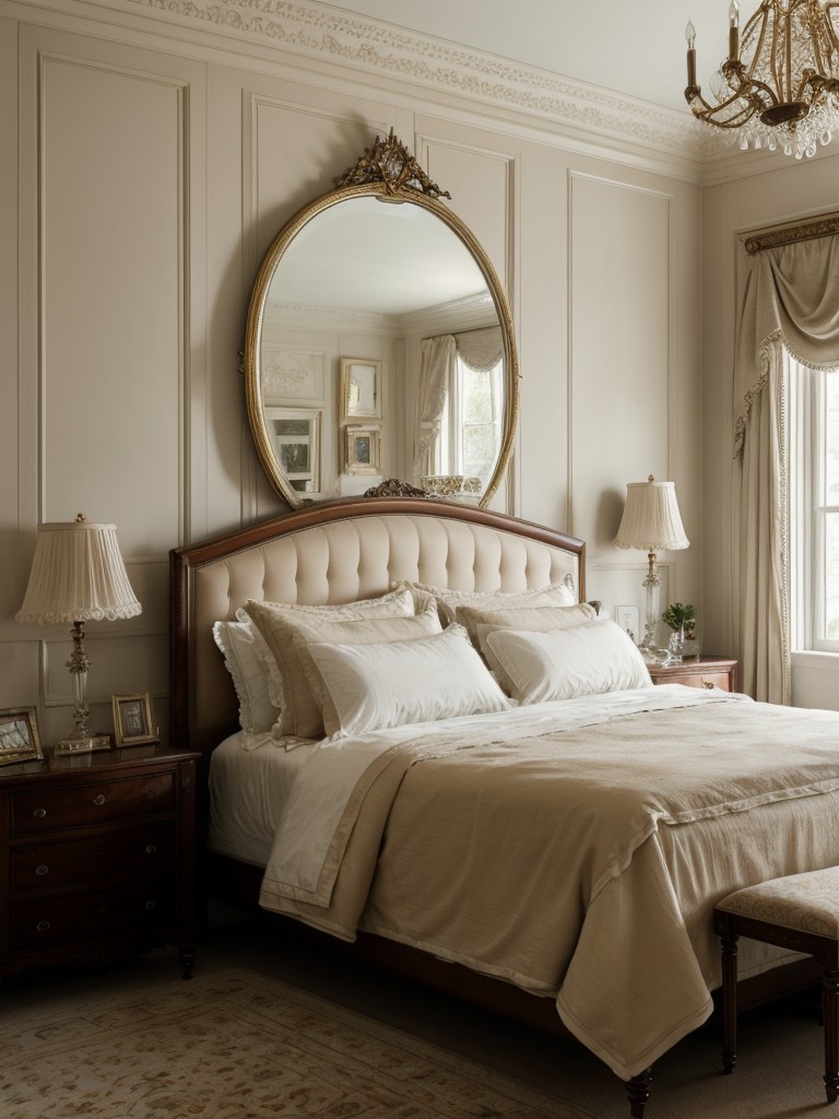 Victorian-inspired Apartment Bedroom: Luxury meets Nostalgia!