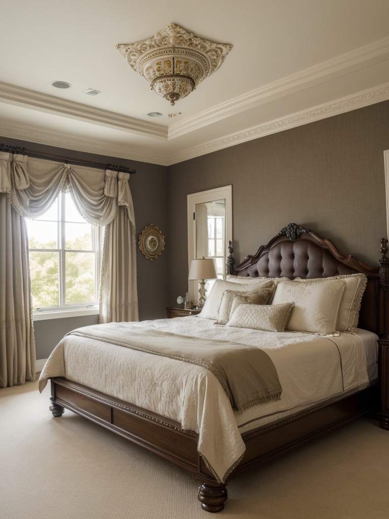 Victorian Vibes: Elevate Your Bedroom with Elaborate Decor!