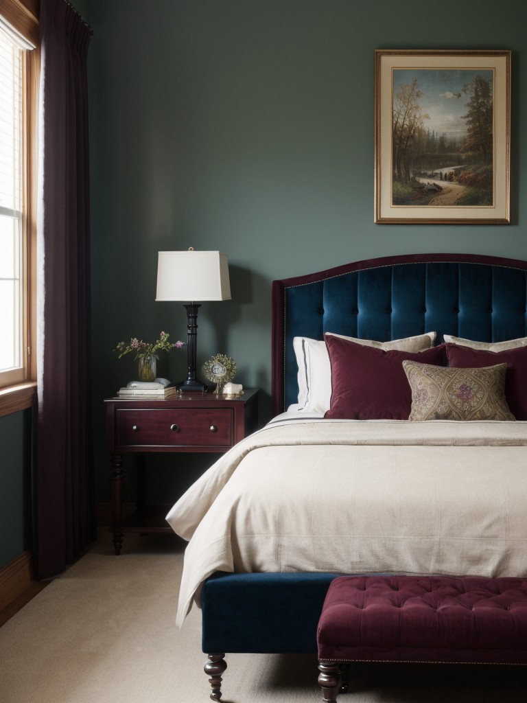 Victorian-Inspired Bedroom Decor: Opulent Colors for a Cozy Retreat