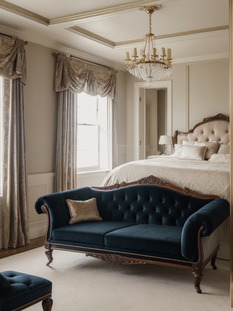 Victorian Elegance for Your Bedroom: Adding a Cozy Seating Area