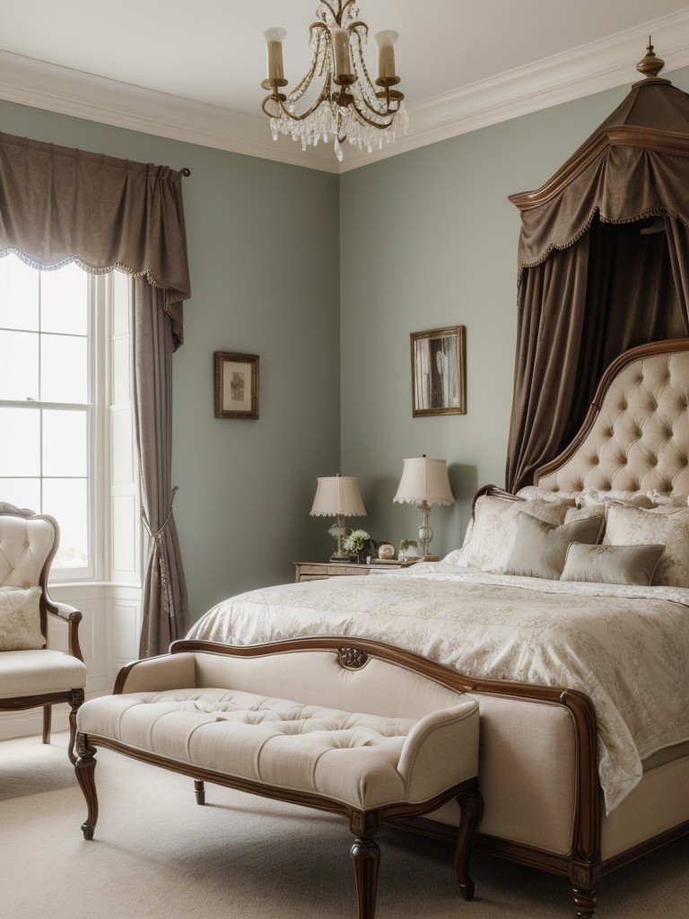 Victorian-Inspired Bedroom Decor: Add Romance with a Classic Accent Chair!