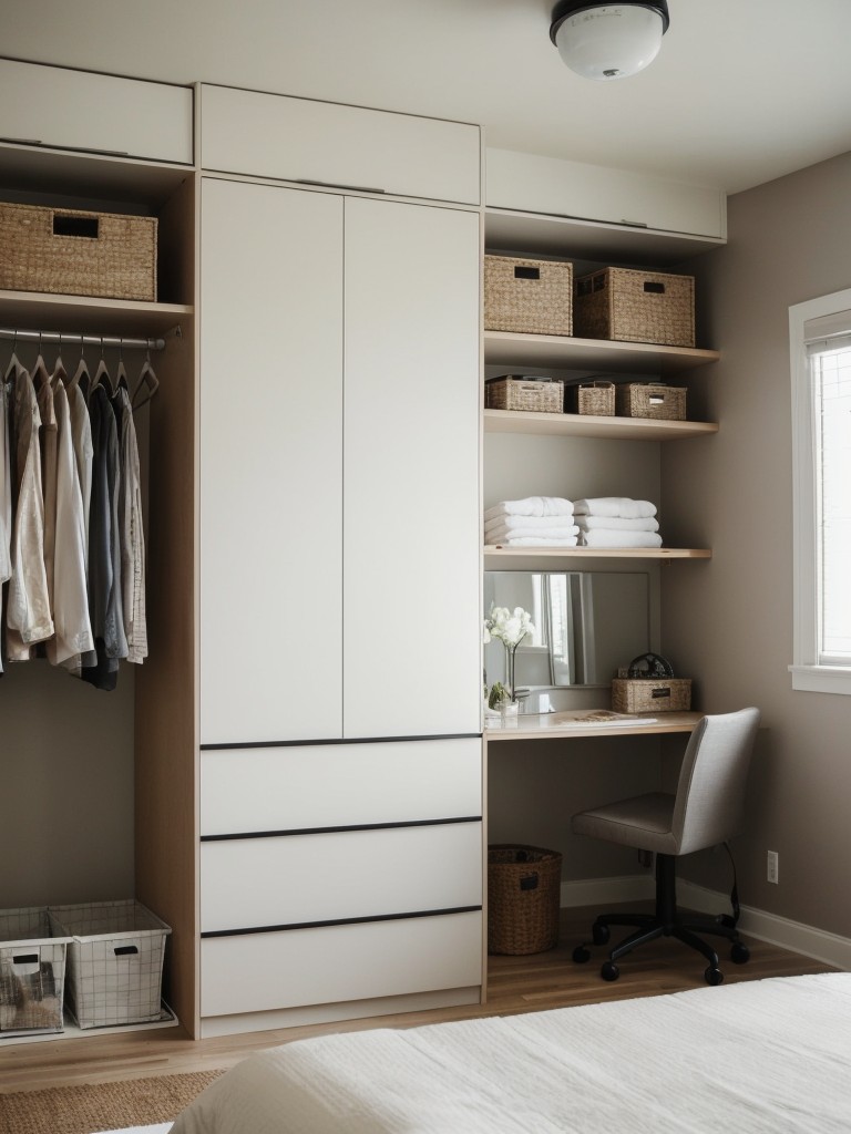 Effortless Apartment Organization: Maximize Space with Stylish Storage Solutions!