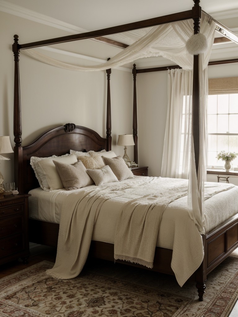 Victorian Dream: Create a Cozy and Intimate Atmosphere in Your Apartment Bedroom!