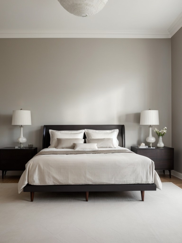 Victorian Elegance Meets Modern Minimalism in Chic Apartment Bedroom Ideas