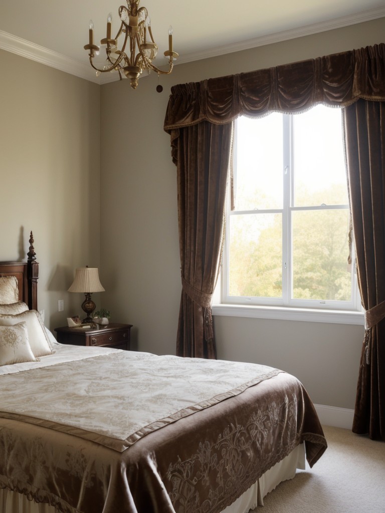 Charming Victorian Bedroom with Luxurious Décor.