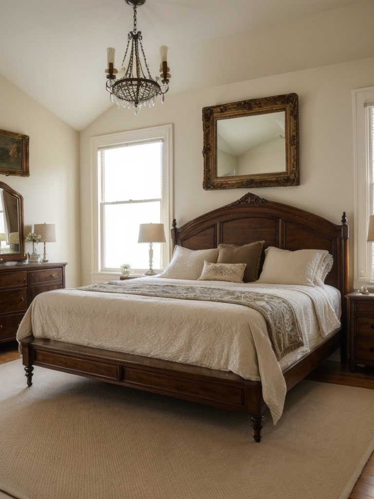 Charming Bedroom Escape: Victorian-Inspired Decor!